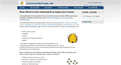 Desktop Screenshot of communityforge.net